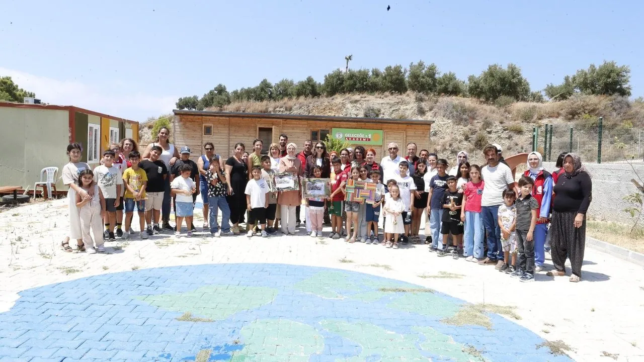 Hatay'da Minik Kalpler Doğayla Buluştu! 'Yüreğimizdeki Işık' Projesi