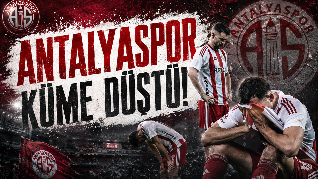 Antalyaspor'un Süper Lig Kabusu Bitti: Küme Düştü!