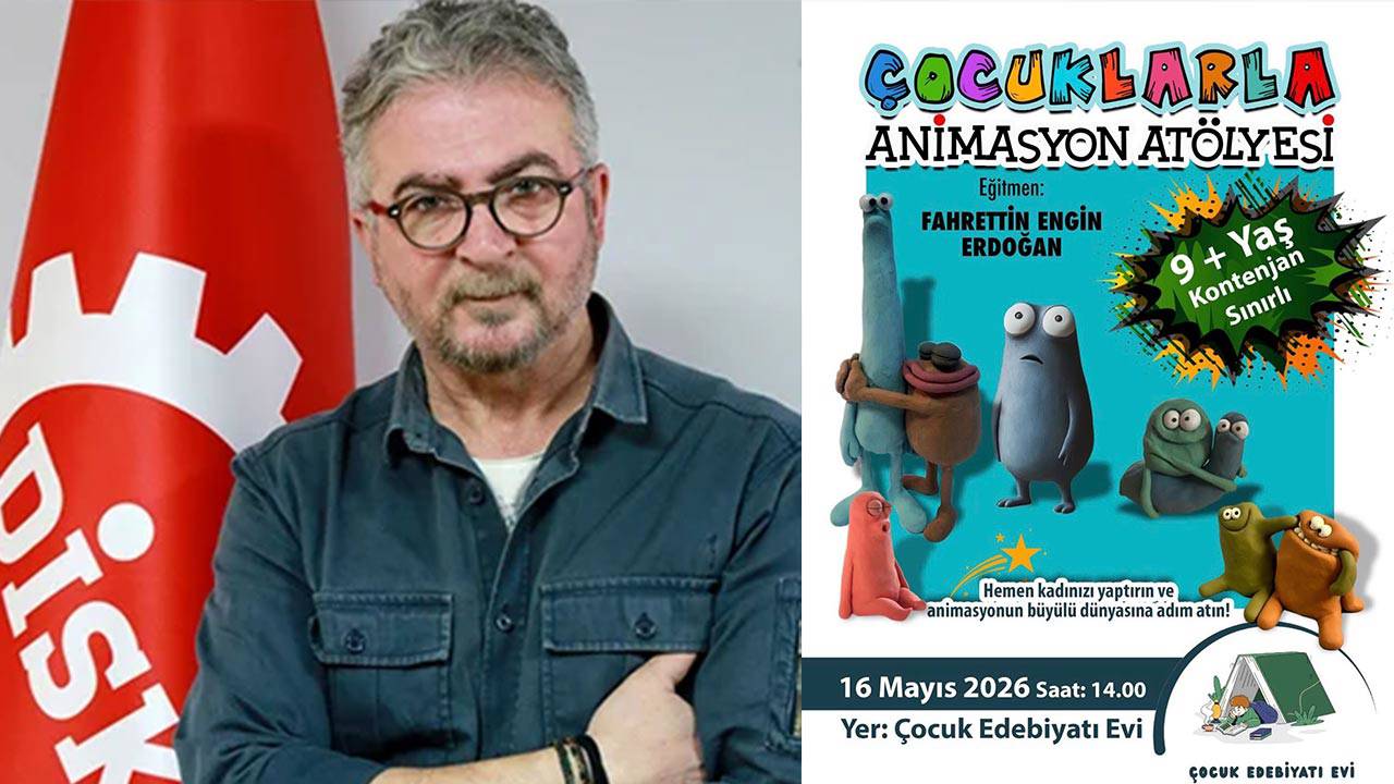 Fahrettin Engin Erdoğan'dan Çocuklar için Eşsiz Animasyon Atölyesi!