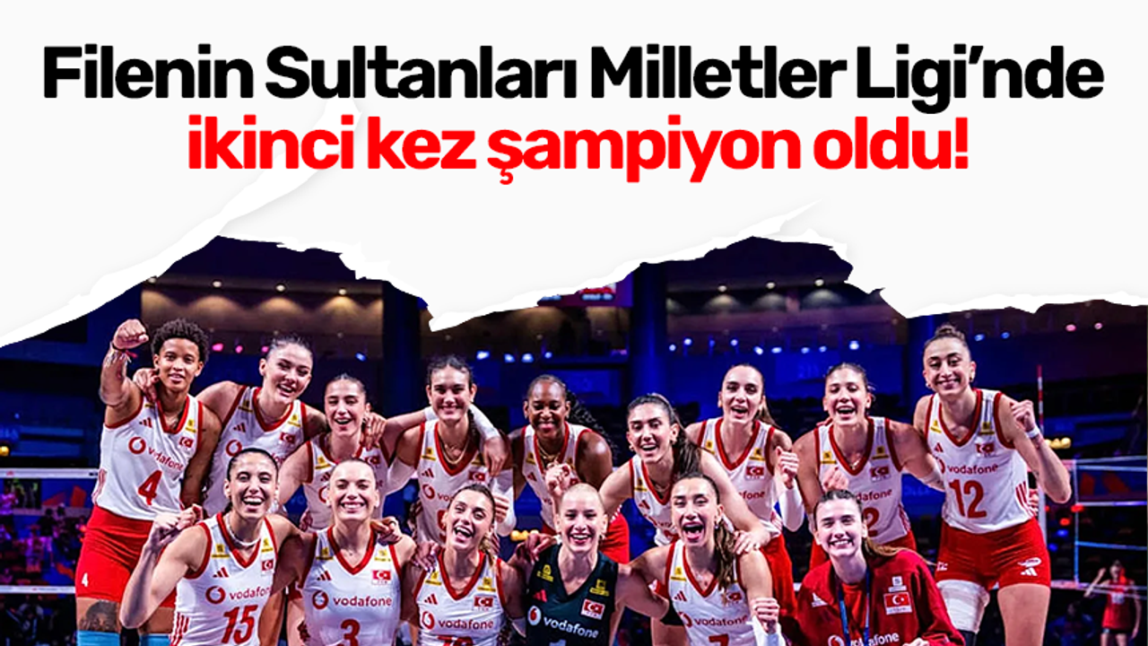 Filenin Sultanları Tarih Yazdı: Milletler Ligi'nde İkinci Şampiyonluk!