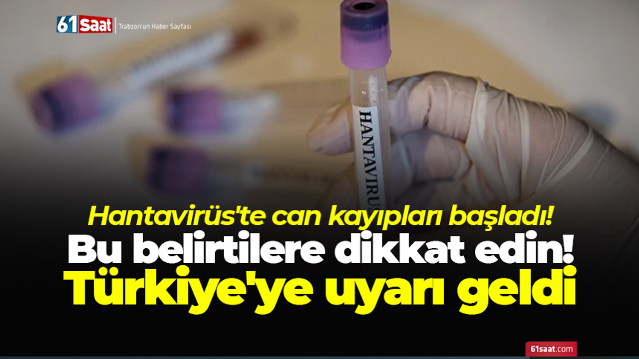 Hantavirüs Alarmı! İlk Can Kayıpları ve Türkiye Uyarısı...
