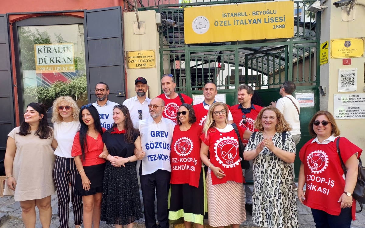 İtalyan Lisesi'nde 123 Günlük Grev Sonlandı, Öğretmenler Kazandı!