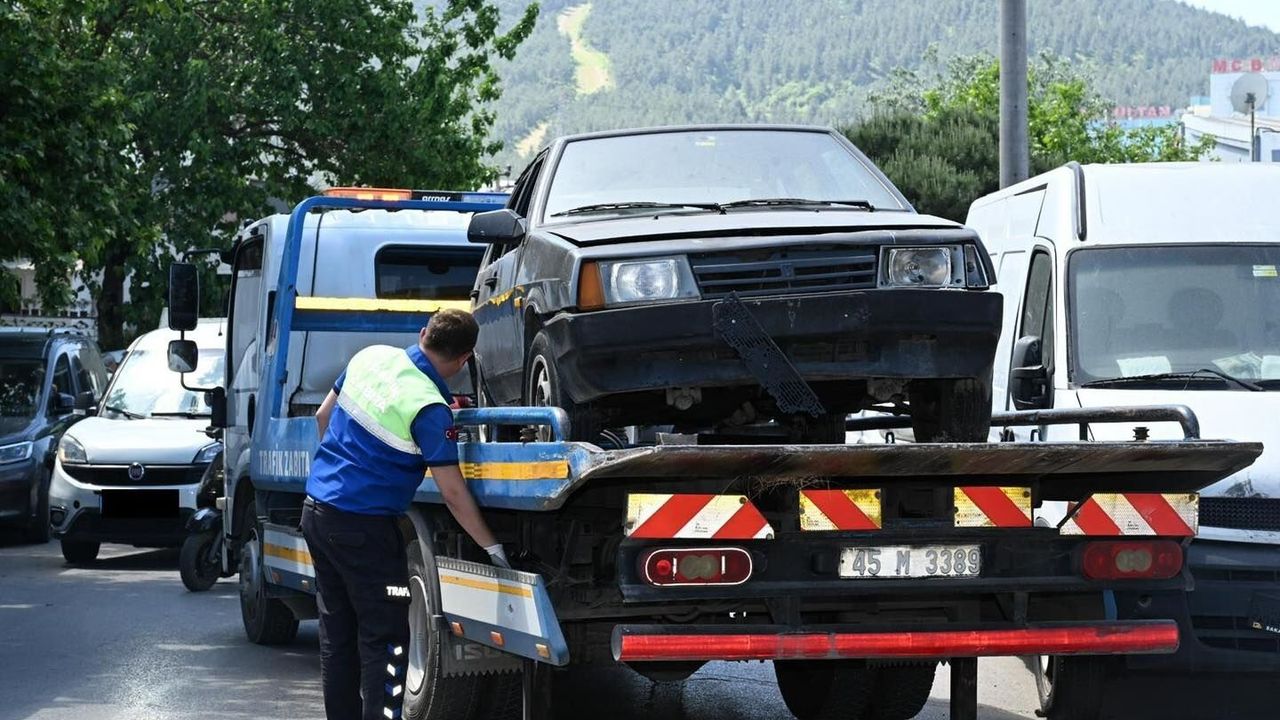 Manisa’da Hurda Araçlarla Mücadelede Yeni Dönem Başladı!