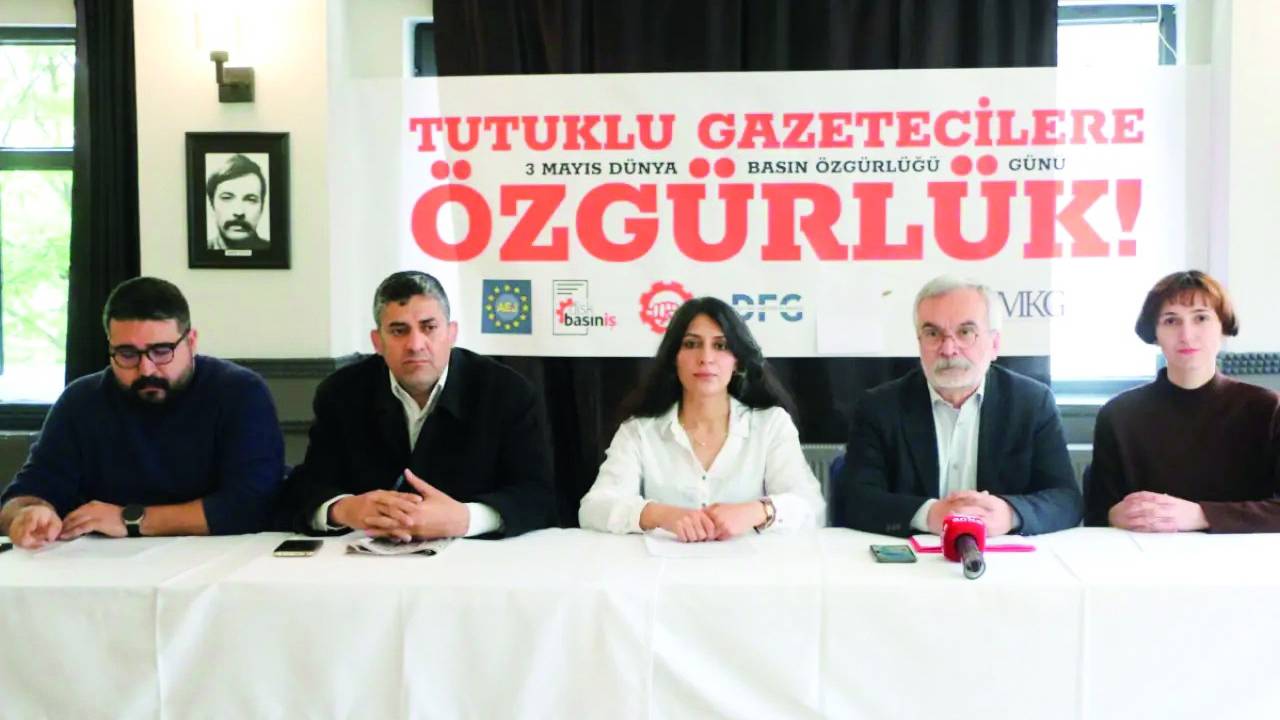 Tutuklu Gazetecilere Özgürlük Çağrısı Büyüyor!